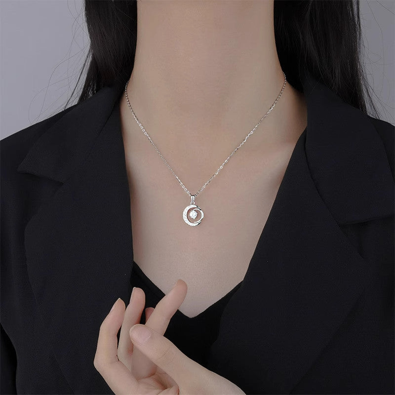 Women's For Affordable Luxury Fashion High-grade Zircon Daily Clavicle Pendants