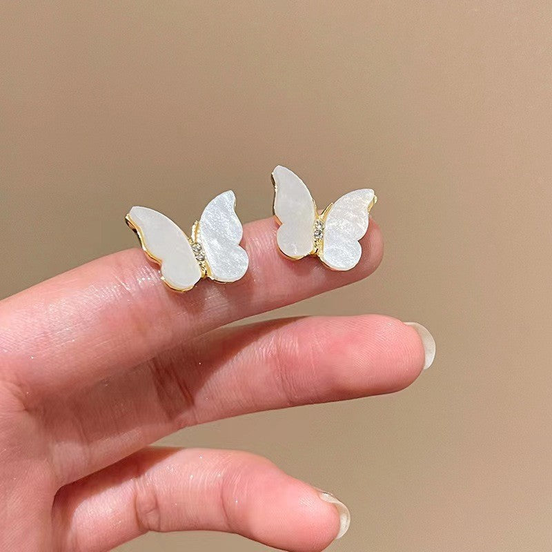 Back Four Stars Female Design Sense Rings