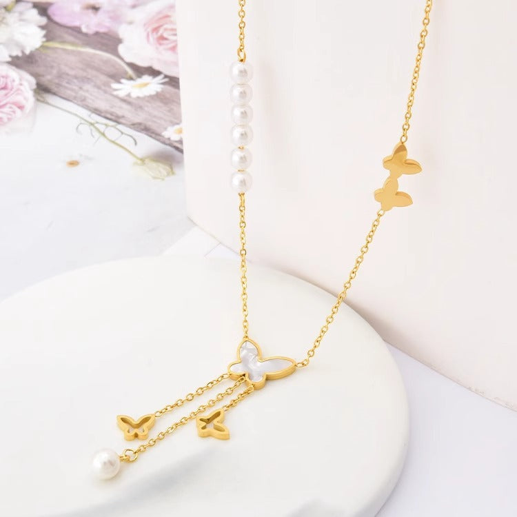 Pearl Light Luxury Simple Fashion High Necklace