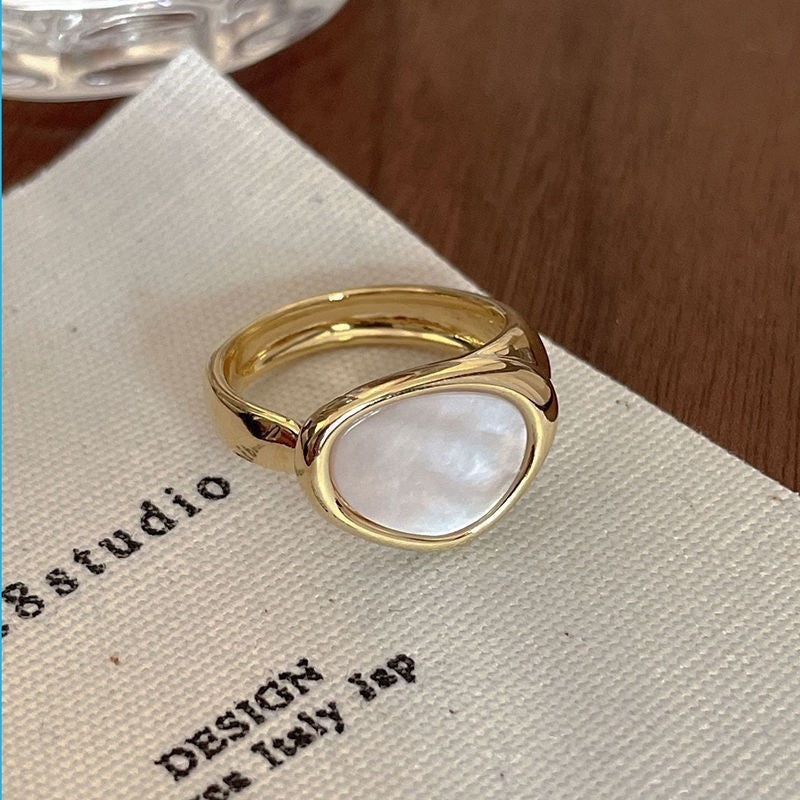 Cold Style Simple Suit Combination Female Opening Adjustable Index Finger Ring
