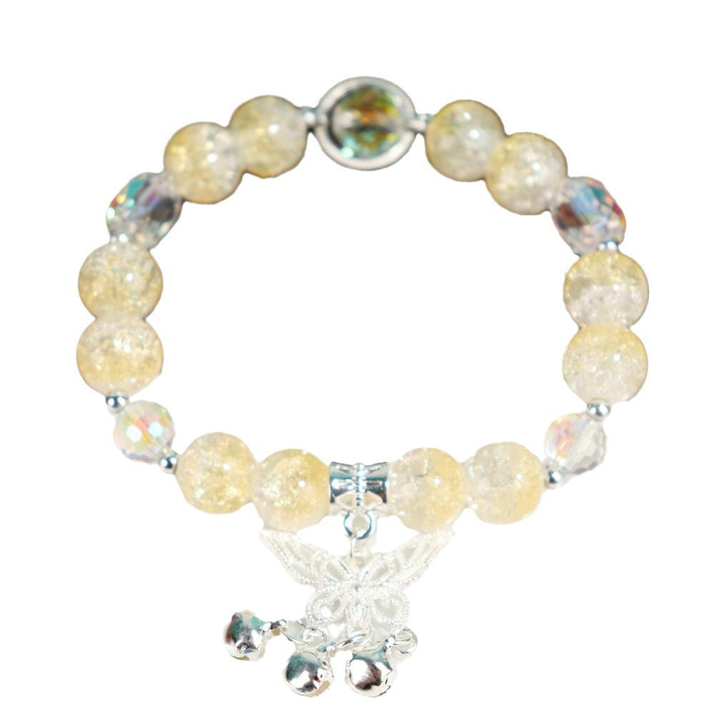 Bell Butterfly Hot Flower Crystal Cultural Bracelets