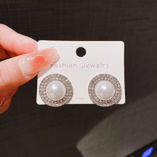 Needle Korean Minimalist Summer High Sense Exaggerated Earrings