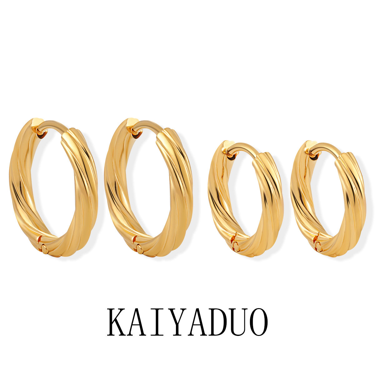 Personality Twisted Twist Clip Fashion Versatile Rings