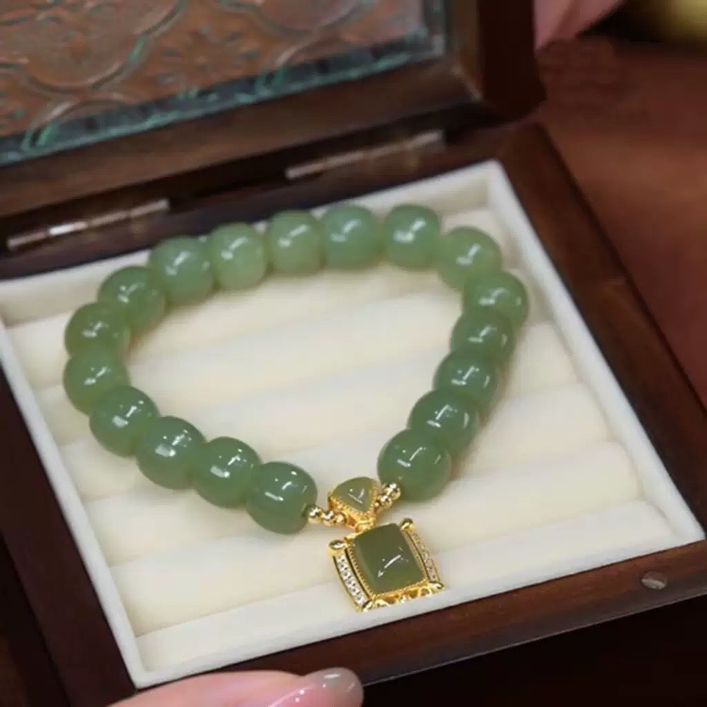 Day To Give Mom Chinese Good-looking Exquisite National Style White Bracelet