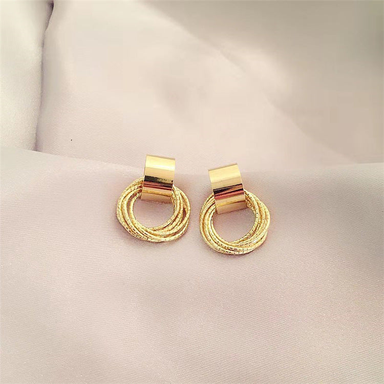 Women's For Trendy Niche Design Elegant Premium Red Earrings