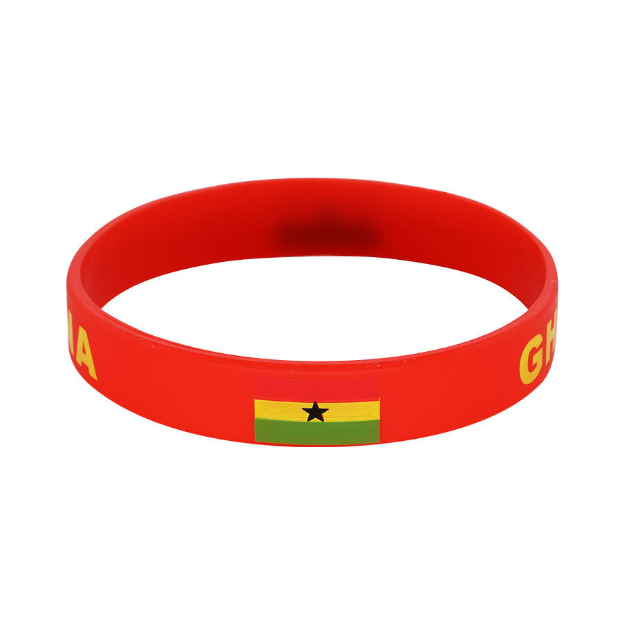 Cup Silicone National Team Canada Ink Flag Bracelets