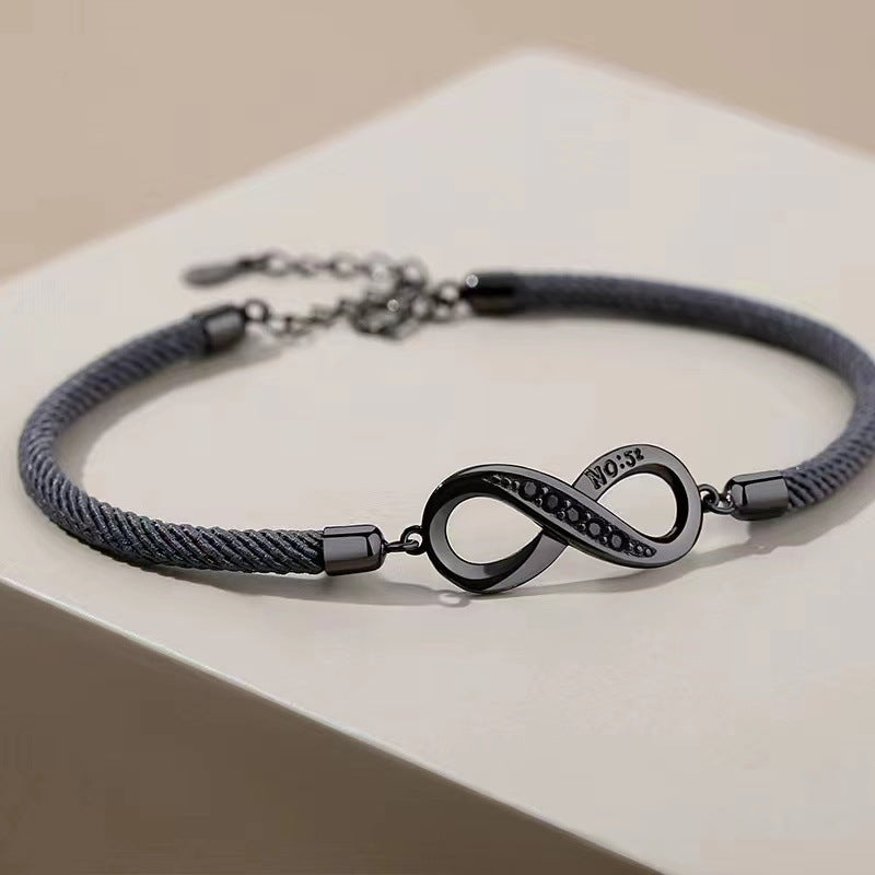 Women's & Men's For Niche Design Woven Long-distance Love Bracelet