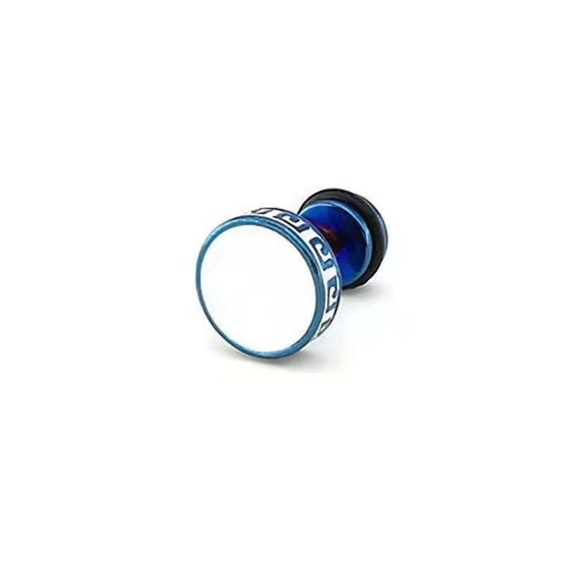 Popular Unisex Titanium Steel Dumbbell Simple Fashion Ear Buckle