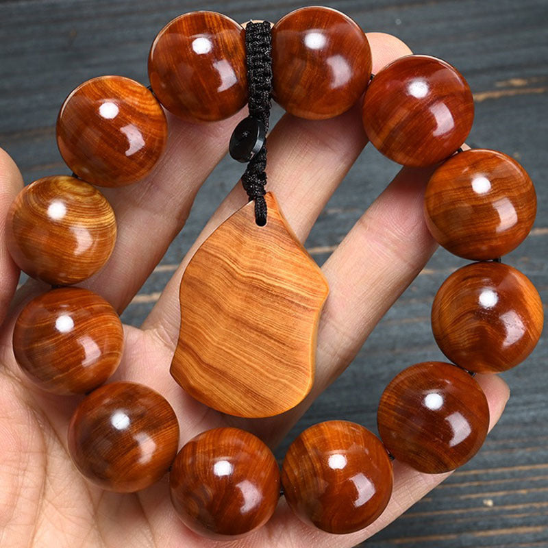 Arborvitae Full Transparent Of Lightning Pattern Water Wave Aging High Bracelet