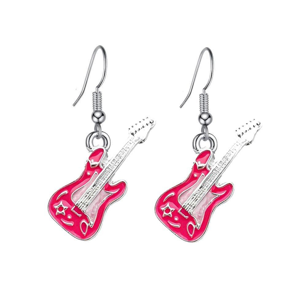 Women's Music Instrument Ear Hook Festival Drum Kit Points Earrings