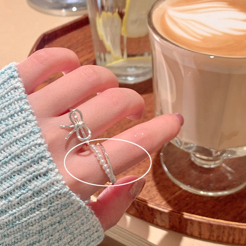 Women's Light Luxury Cold Style Switchable Index Finger Rings