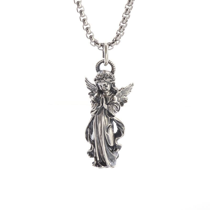 Women's & Men's Niche Angel Vintage Fashion Beauty Sweaters Necklaces