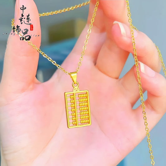 Gold Store High Color Preservation Ancient Law Alluvial Coin Pendants
