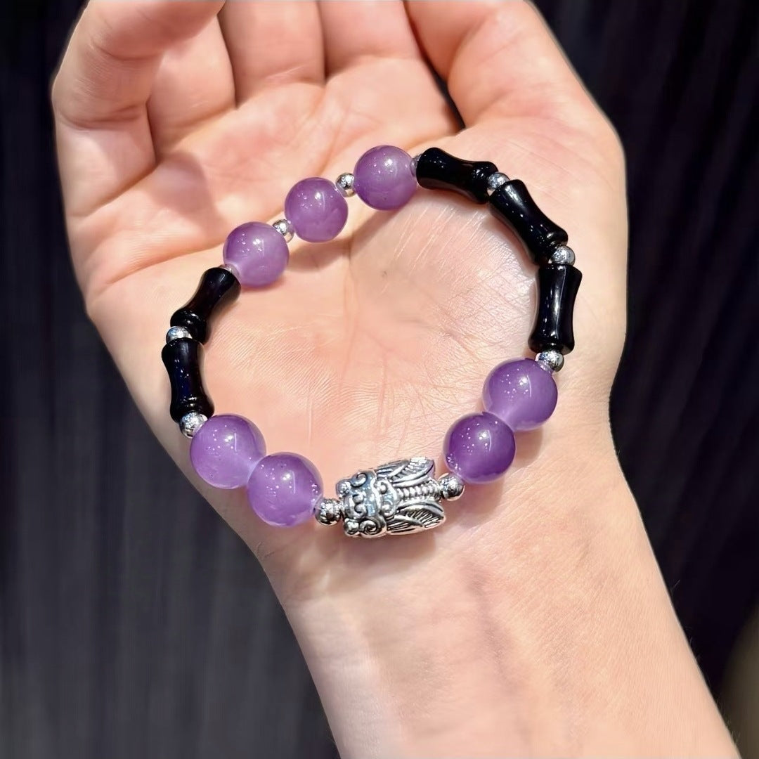 Best-selling Beads Magic Feather Fairy Charm Niche Beaded Friends Gift Bracelet