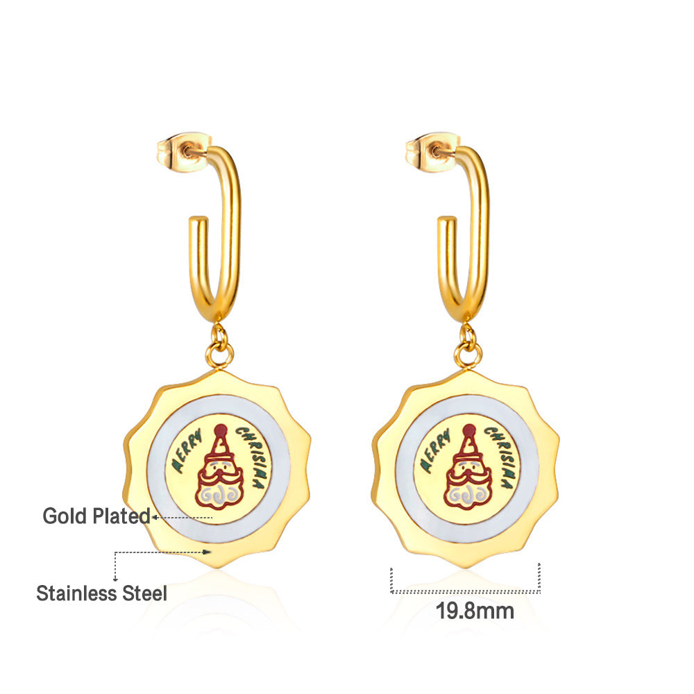 High-grade Special Interest Light Luxury Stainless Earrings