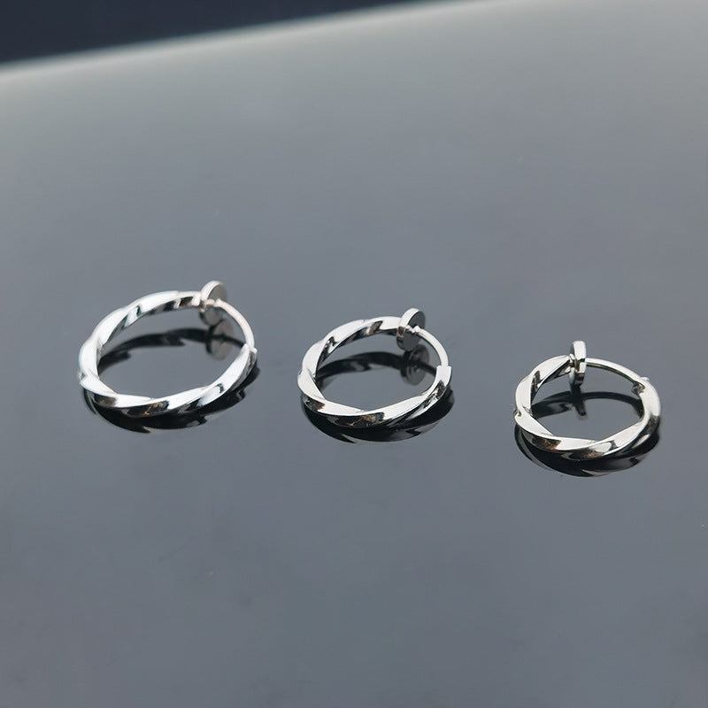 Men's Pierced Niche Personality Fashion Trend Piercing Ear Buckle