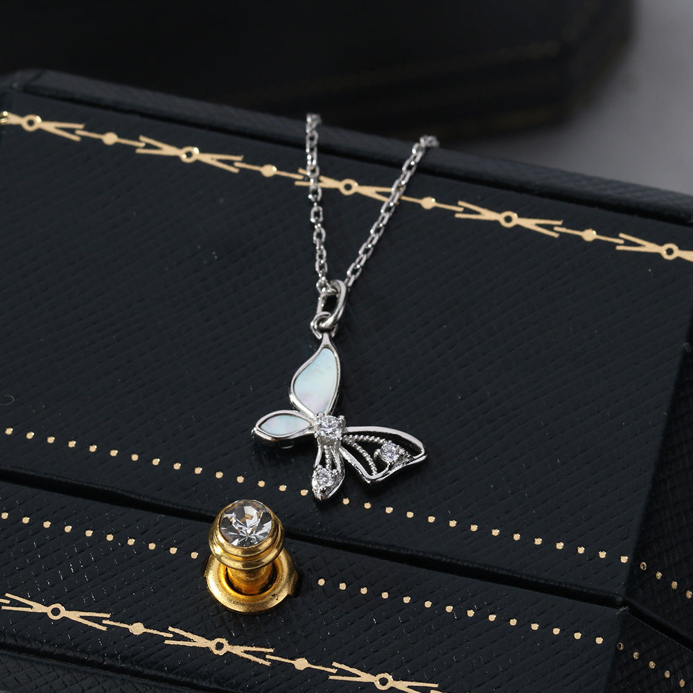 Women's Niche Temperament Clavicle Chain Rose Gold Pendants