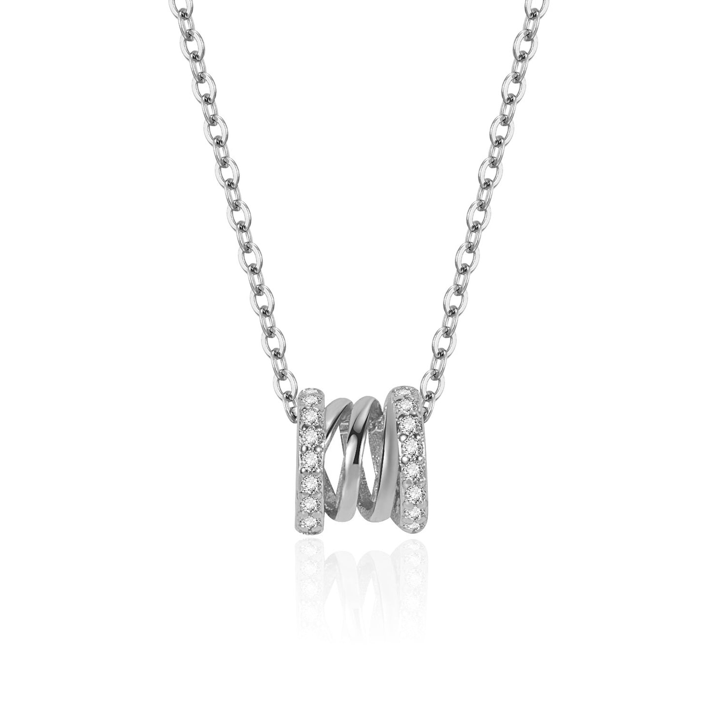 Sier Small Waist Hot Niche Rose Gold Light Luxury Clavicle Necklace