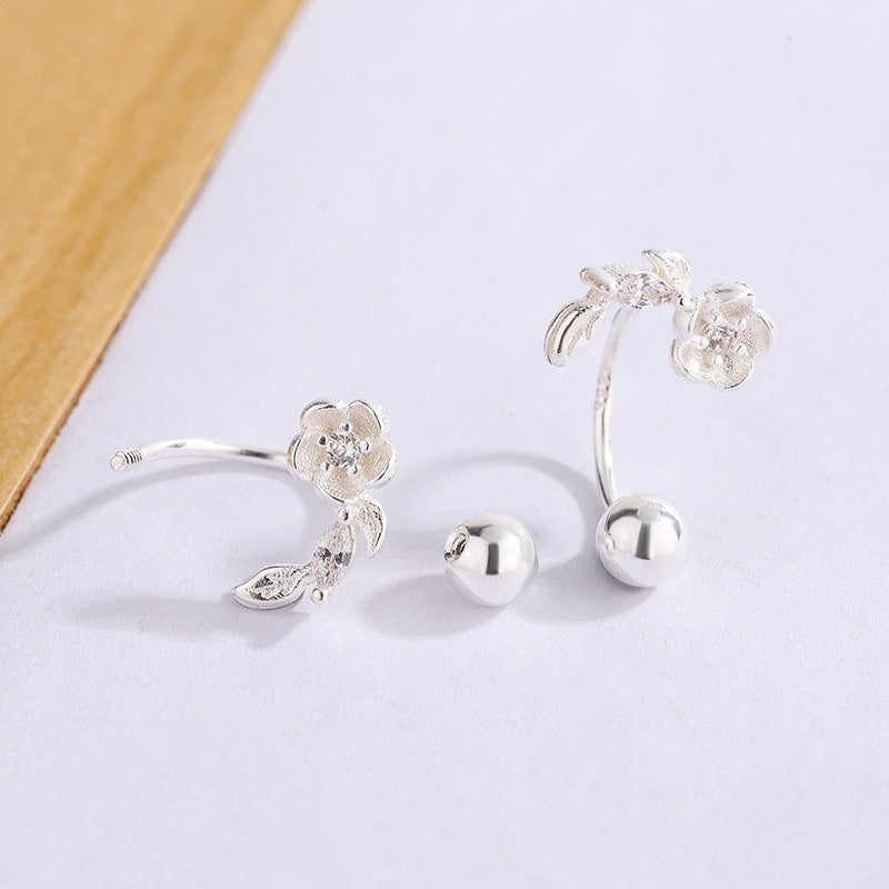 Design Everyday Joker Small Burst High-grade Light Earrings