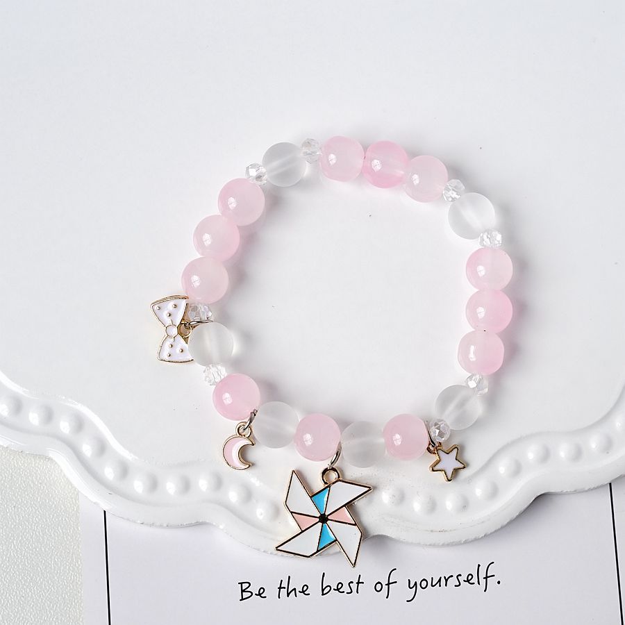 Korean Style Graceful Cute Crystal String Bracelet
