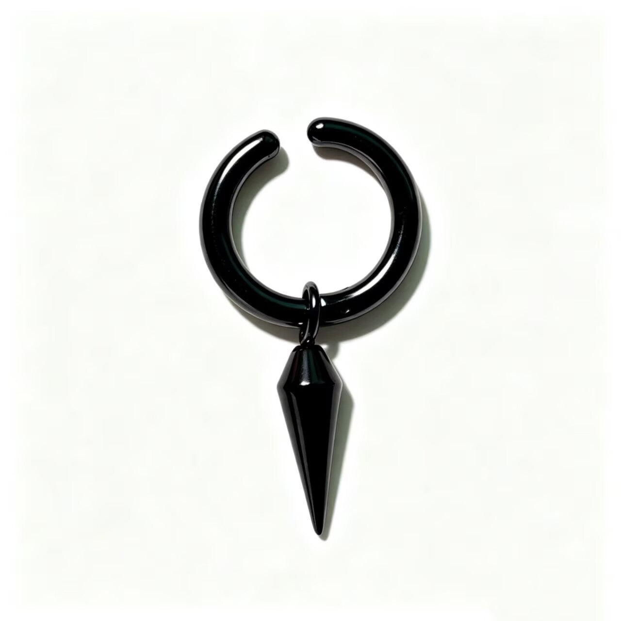 Little Devil Pointed Tapered Stainless Steel Cool Hip Hop Style Rings