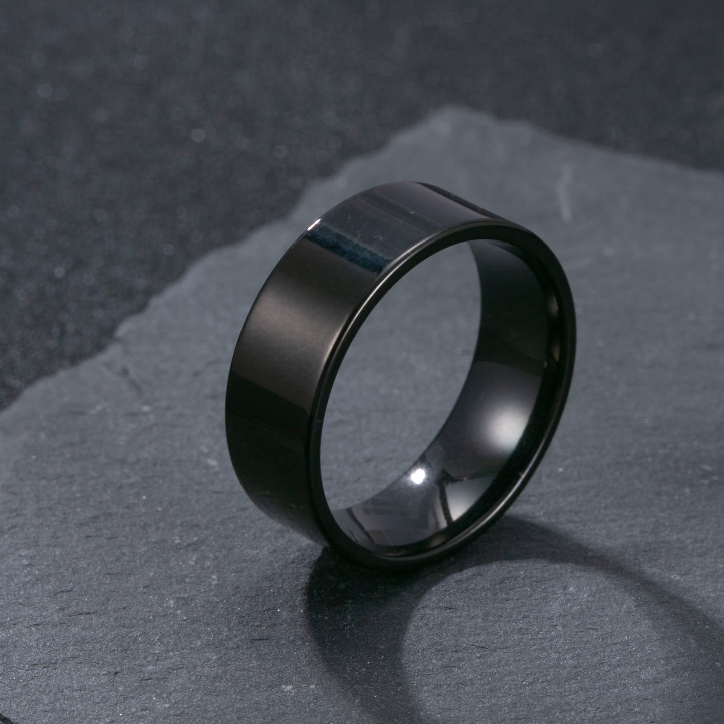 Simple Inner Ball Outer Flat Surface Couple Ring