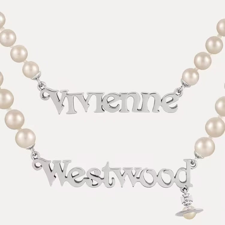 Temperament Entry Lux Elegant Letters High-grade Clavicle Necklace