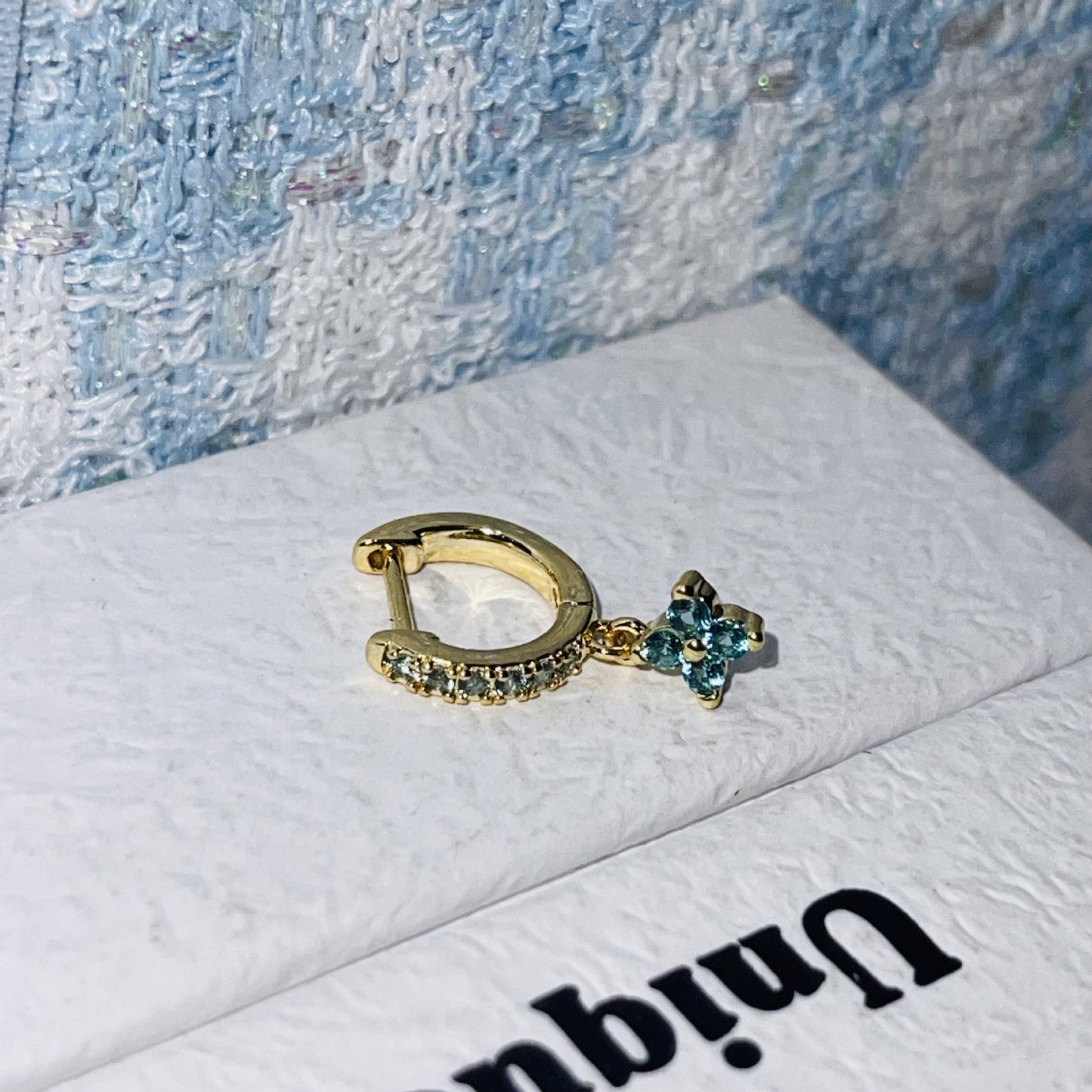 Steel Ear Bone Series Collection Clip Flash Earrings