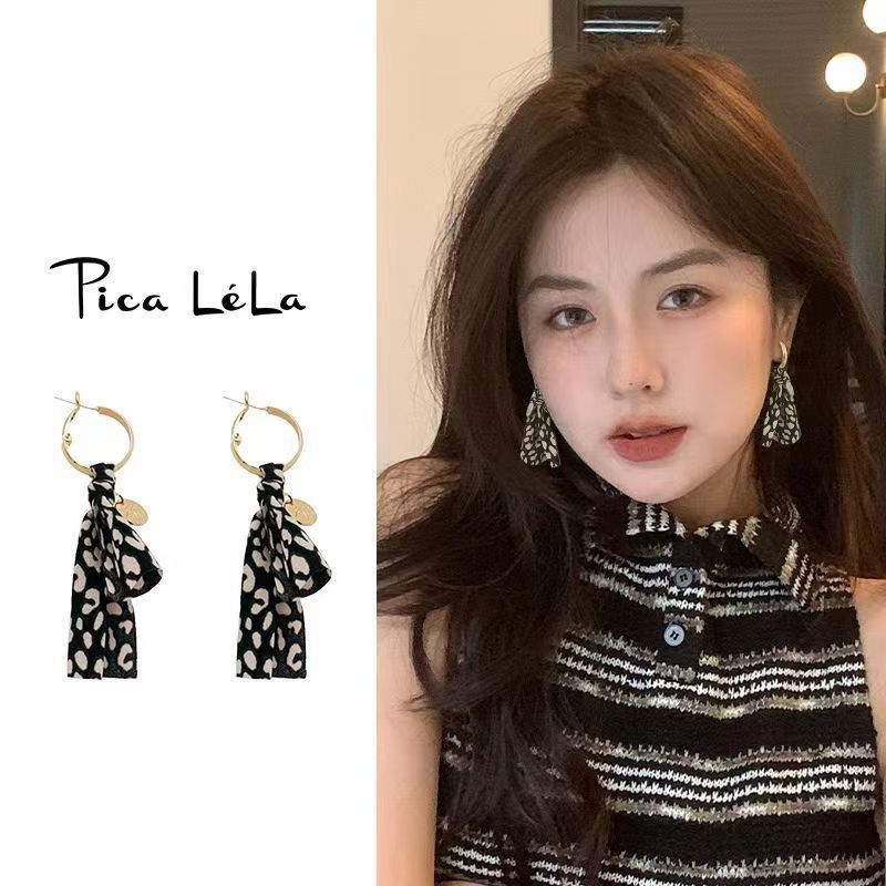 Fairy Style Korean Sweet Mori Minority Elegant Face Earrings