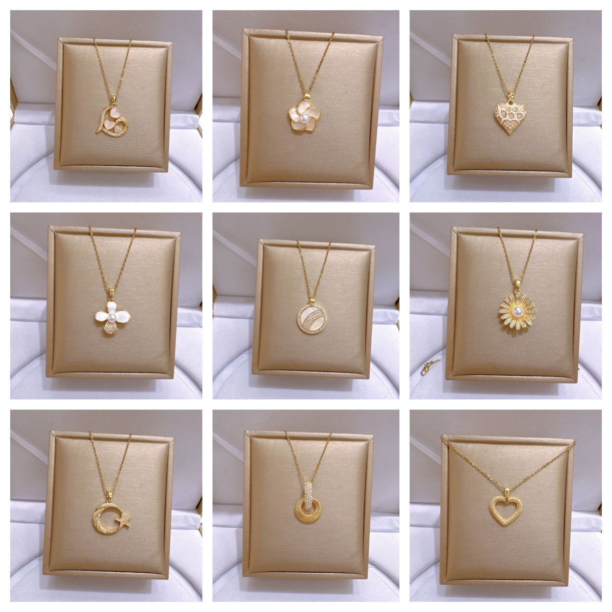 Women's Titanium Steel For Light Luxury Minority Design Necklace
