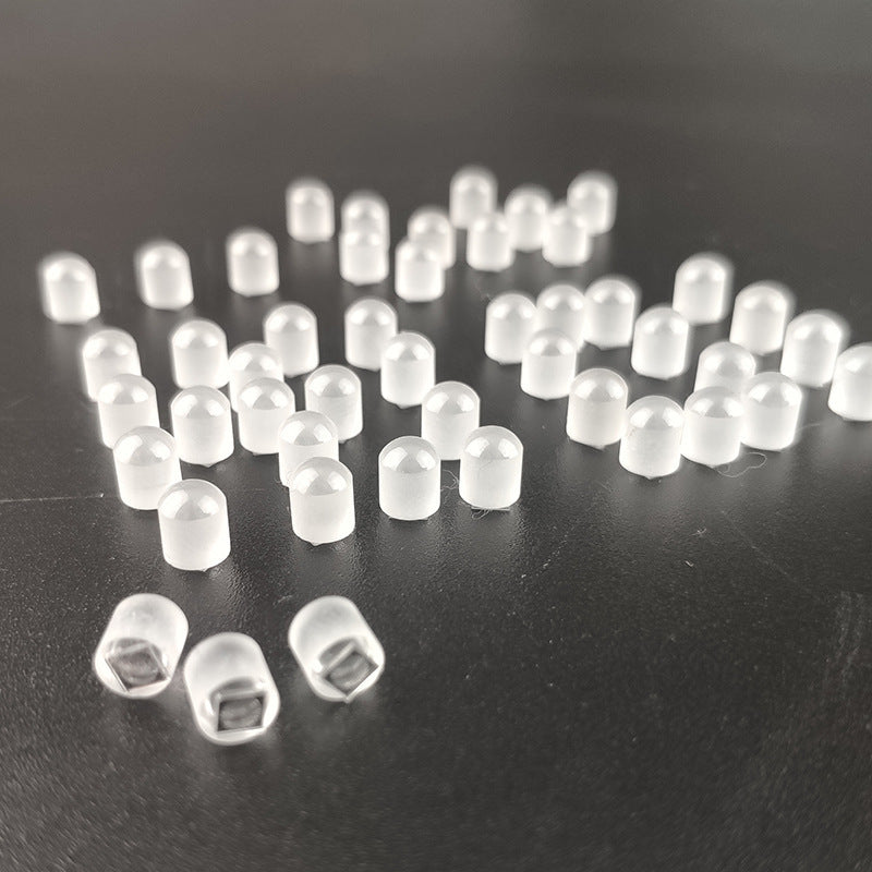 Hd Projection Stone Chip Language Lens Necklaces