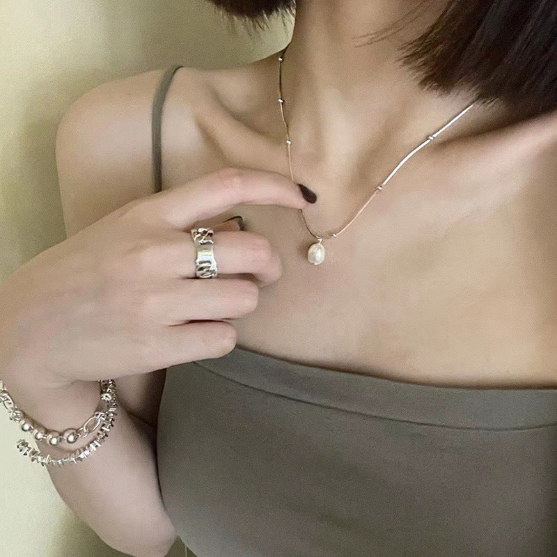 Sense Niche Clavicle Chain Female Slightly Luxury Necklaces