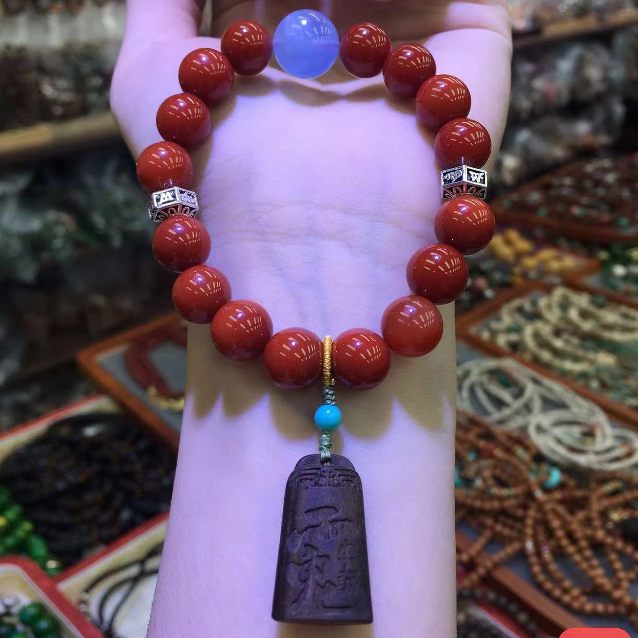 Sen Southern Red Agate Bodhi Tibet Bracelets