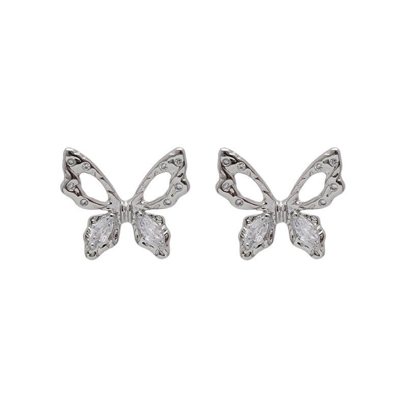 Women's Simple Elegant Butterfly Light Luxury Minority Rings
