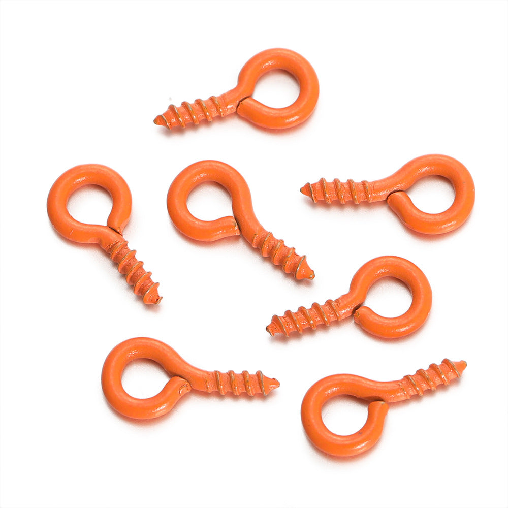 Croissant Nail Screw Sheep Eye Pearl Jewelry Accessories