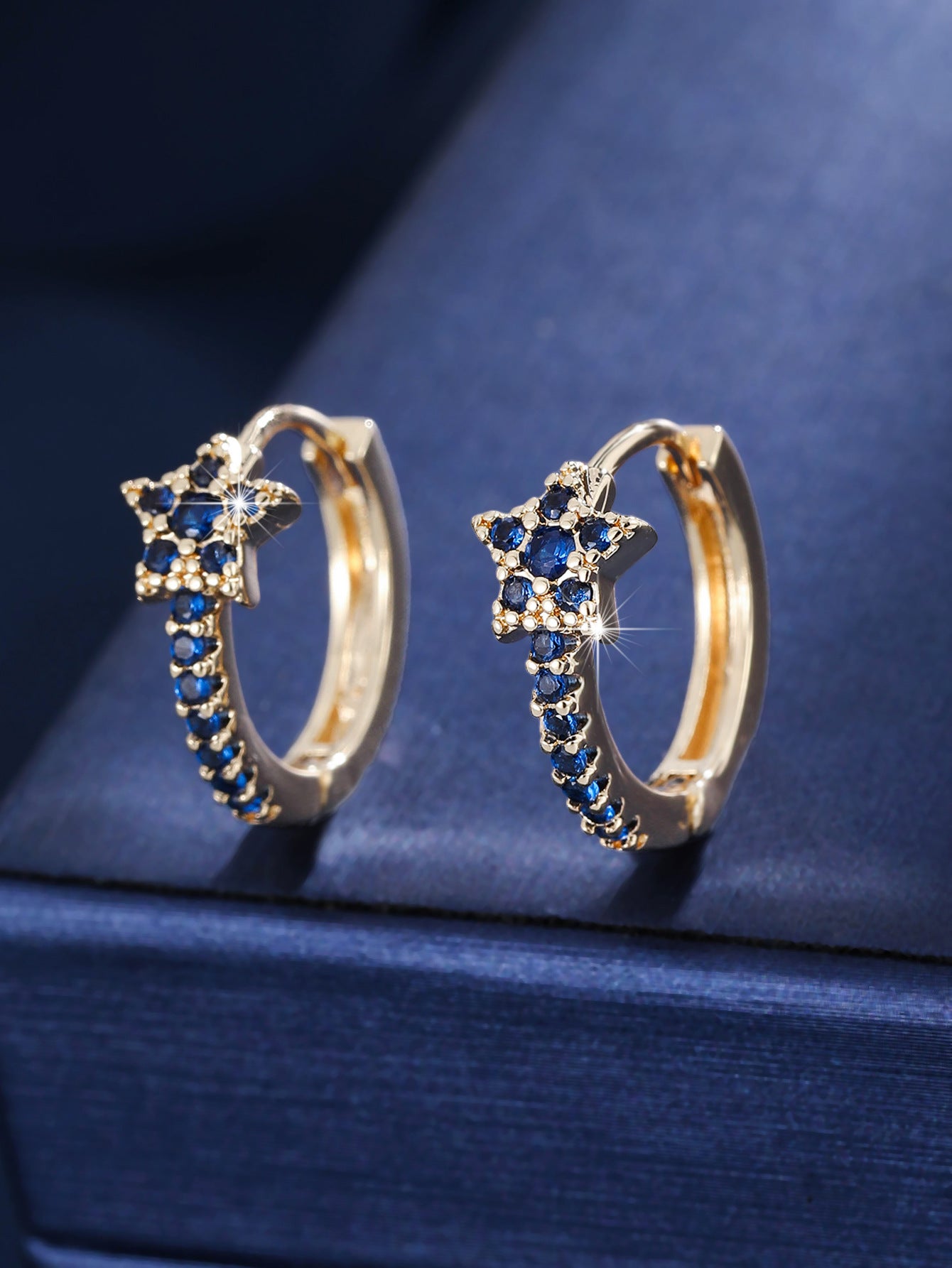 Women's Cute Zircon Star Holiday Party Daily Commuting Earrings