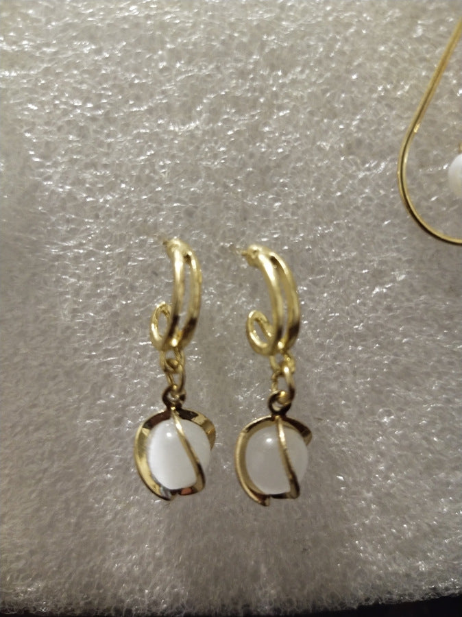 Women's For Trendy Niche Design Elegant Premium Red Earrings
