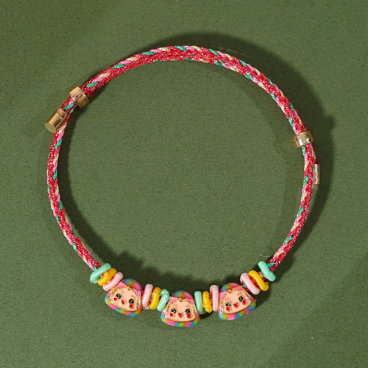 Color Carrying Strap Dragon Boat Festival Colorful Rope Small Bracelet