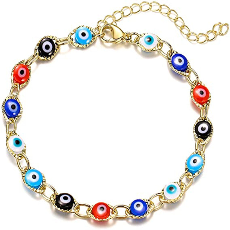 Devil's Eye Simple Trendy Turkish Blue Bracelets