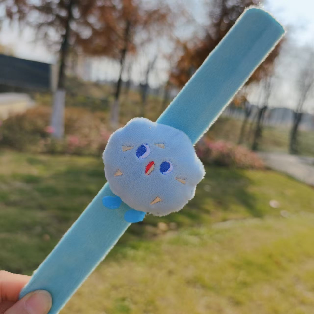 Children's Plush Holiday Gifts Present Wrist Strap Bracelet