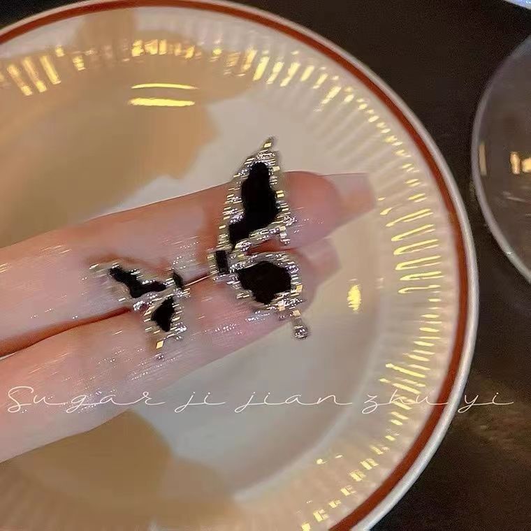 Fairy Style Korean Sweet Mori Minority Elegant Face Earrings