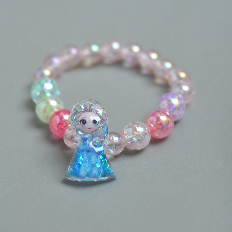 Versatile Graceful Children's Princess Mermaid Tail Rings