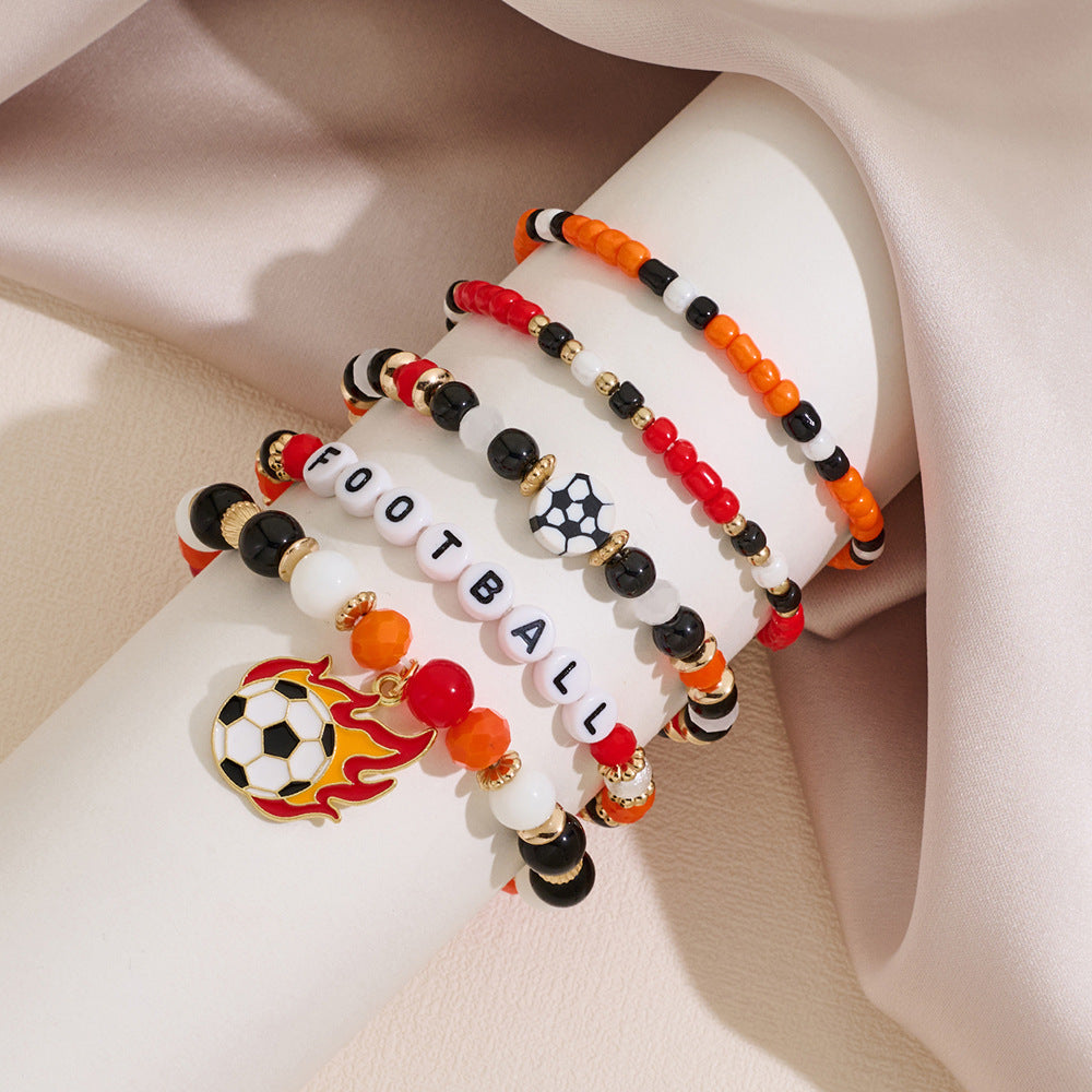 American Mexico World Cup Football Shoes Bracelet