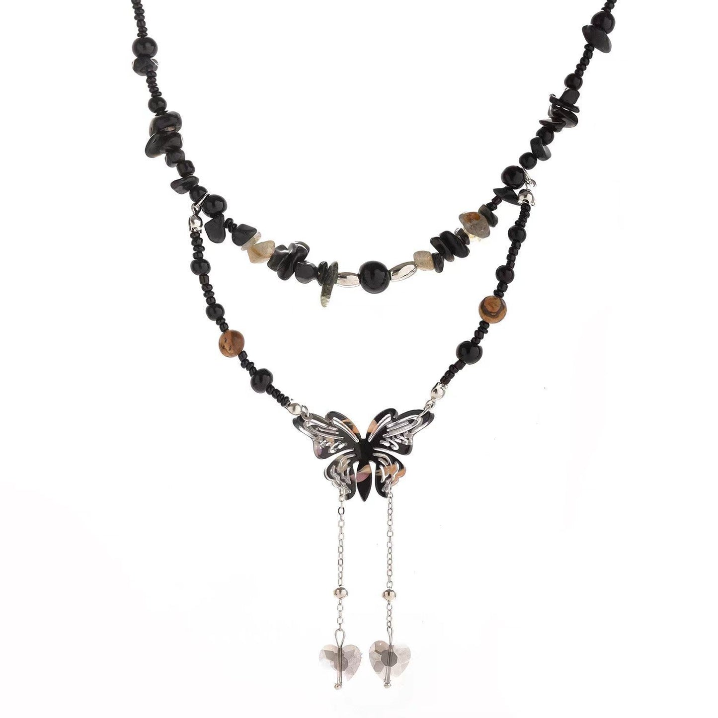 Female Ethnic Personalized Beaded Niche Retro Necklaces