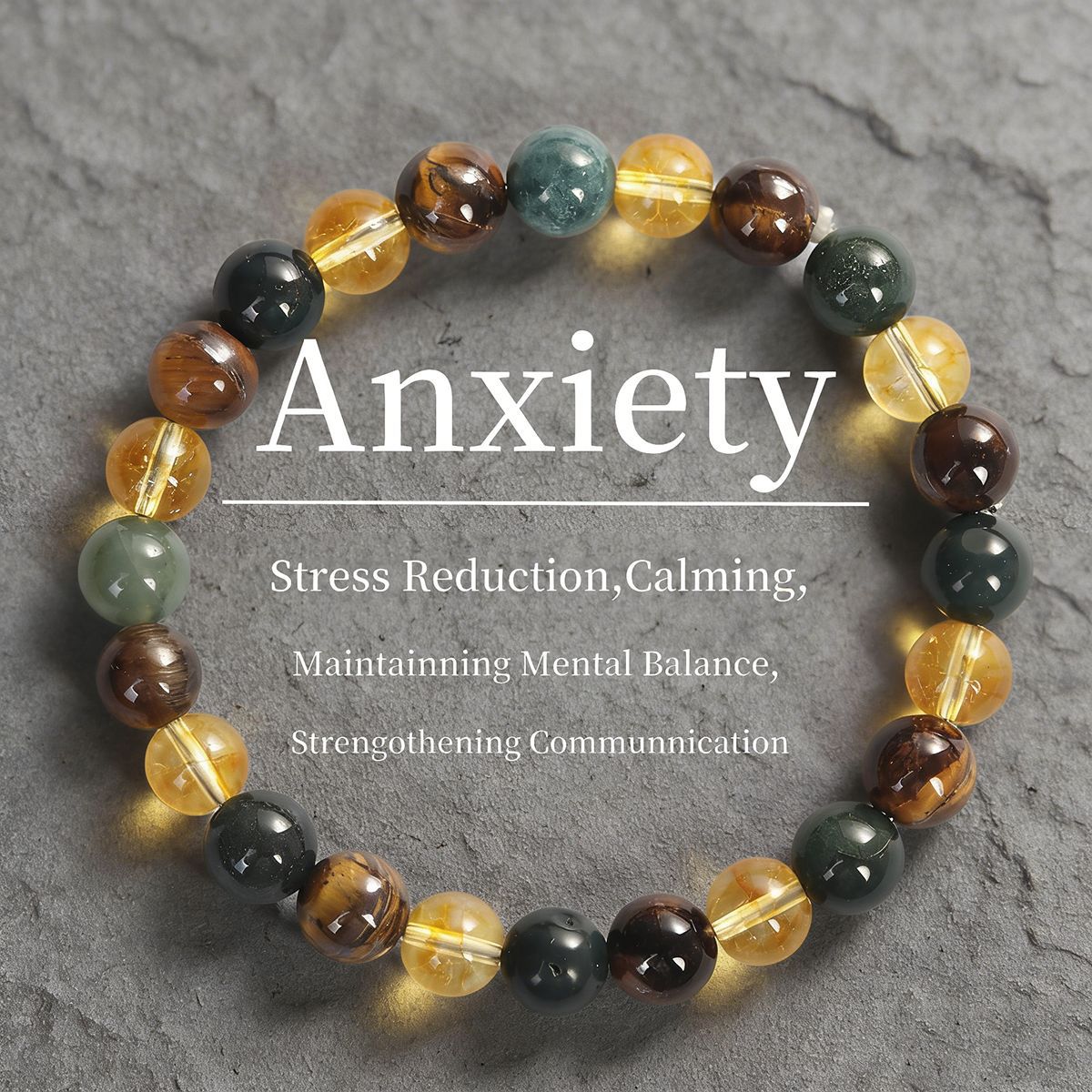 Natural Tigereye Citrine African Turquoise Source Bracelets