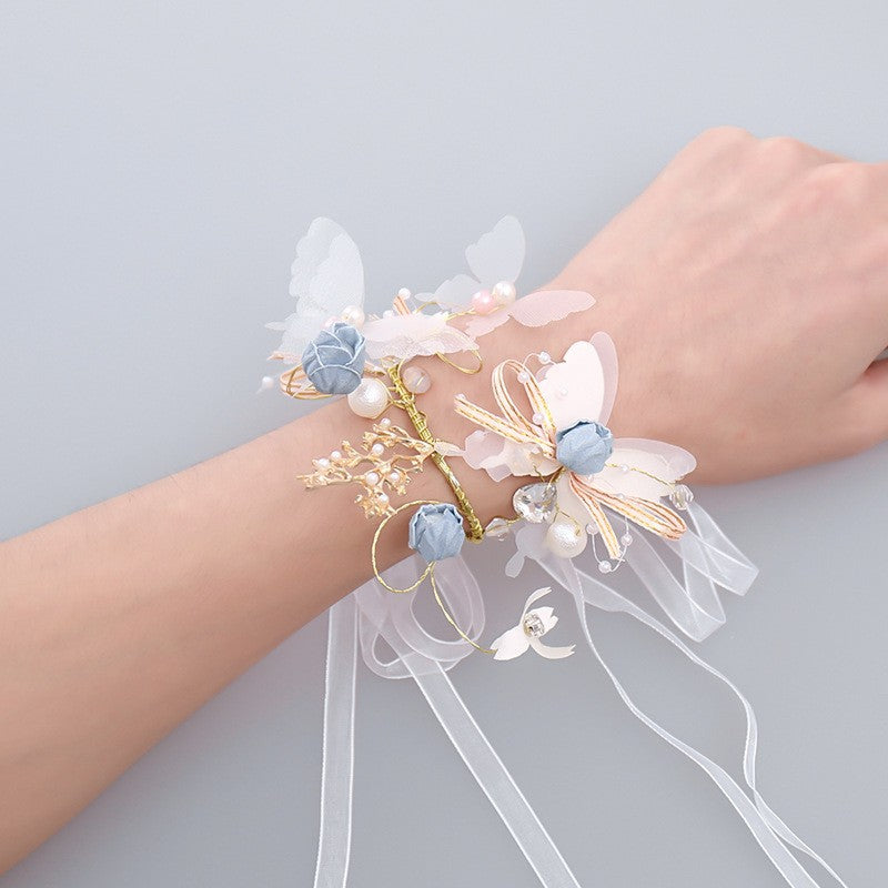 Flower Dance Supplies Gift Korean Mori Style Bride Wrist Bridesmaid Bracelets