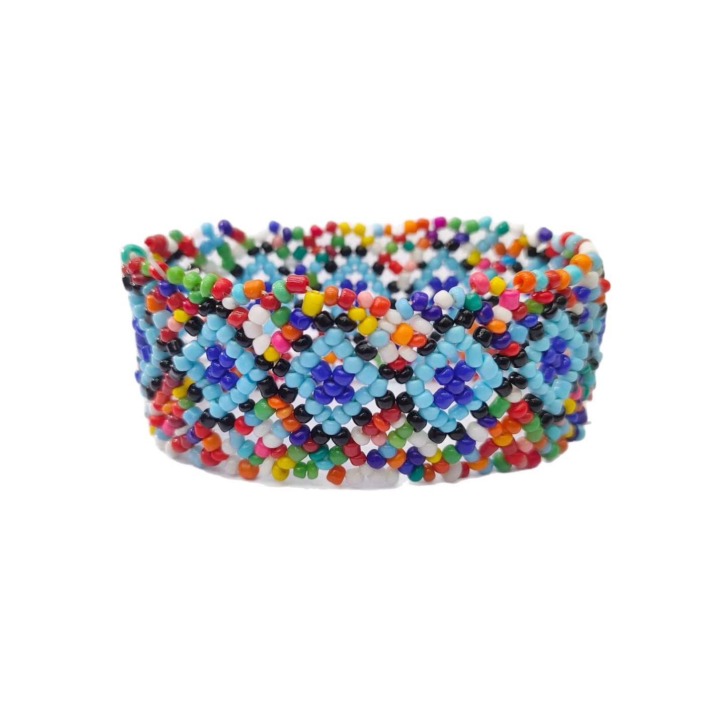 Stretch Wrist Handmade Beaded Ethnic Style Decoration Rings