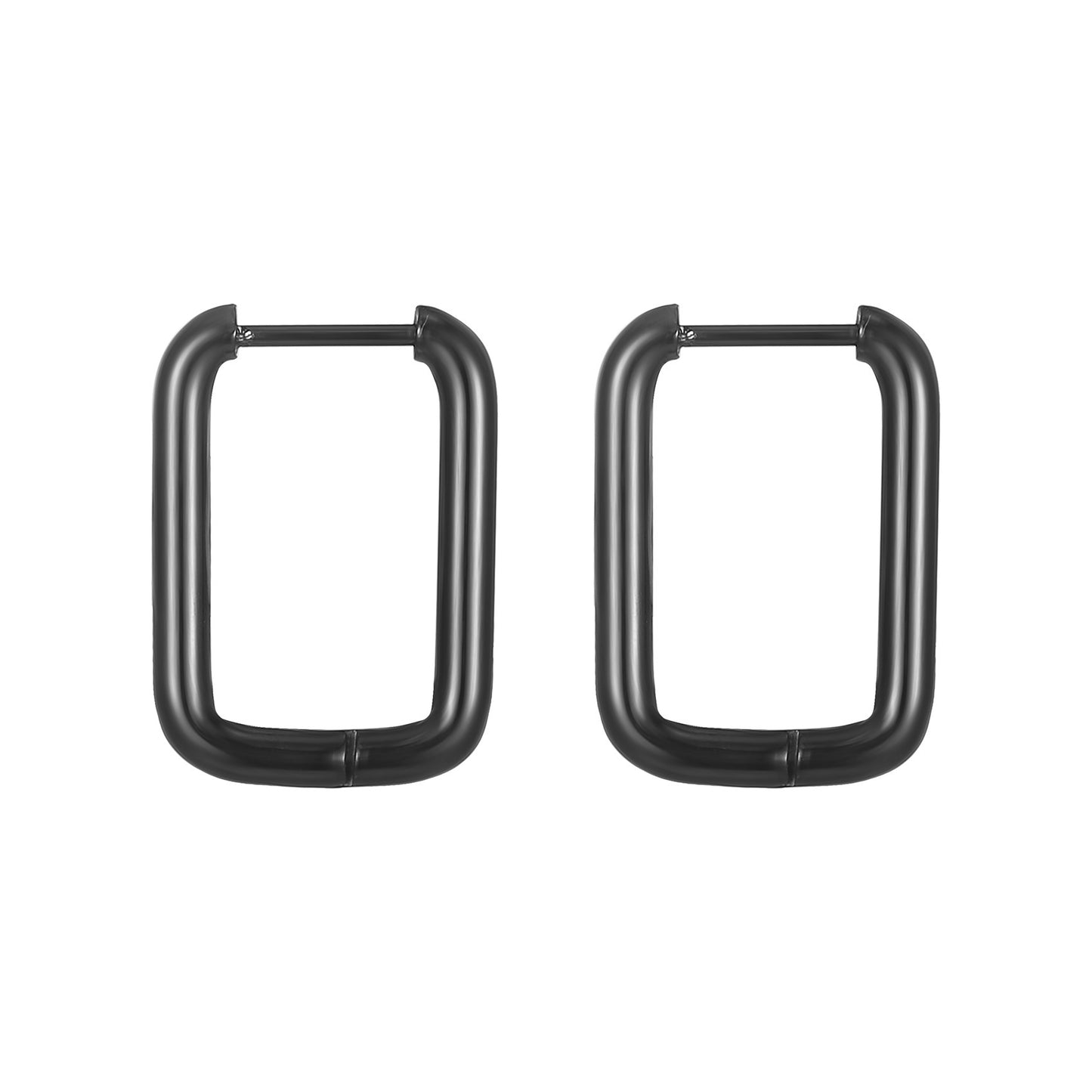 Geometric Shaped Stainless Steel Clip Trendy Fashion Five-pointed Star Peach Ear Buckle