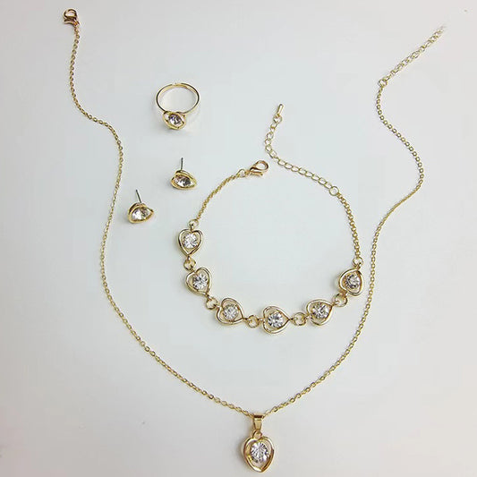 Glamorous Graceful Stylish Simple Versatile Watch Jewelry Set