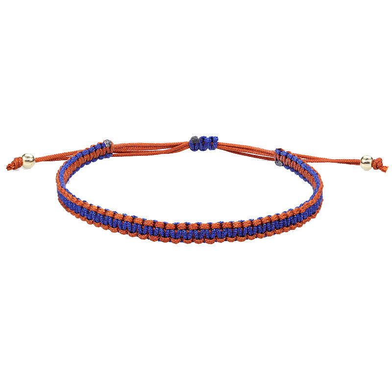 Hand Weaving Flat Knot Friendship Carrying Bracelets